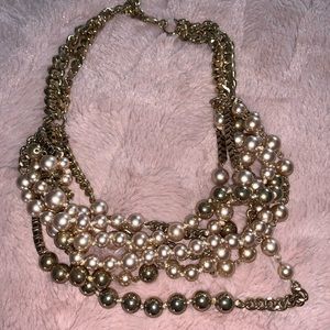 Stella and dot pearl necklace